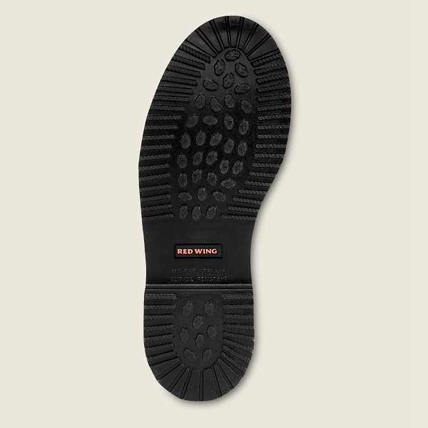 Red Wing Safety Boots Black - Red Wing Mens Maxbond - 8-inch Waterproof Toe - OCSIP-1239